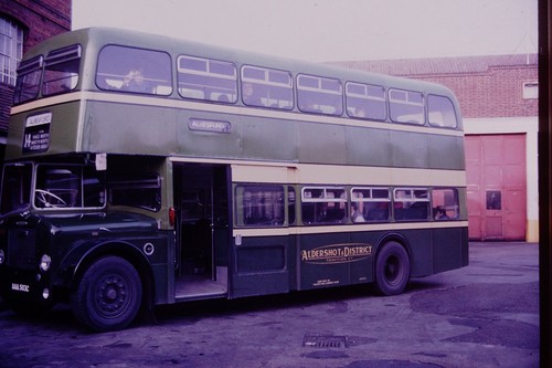 Original bus slide aldershot - bus, &