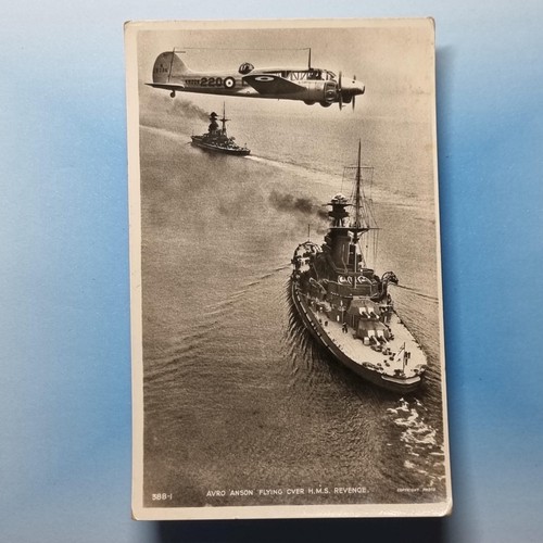 Ww2 aircraft postcard c1940 - ww2,