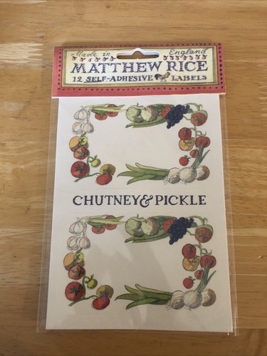 Matthew rice pack chutney - rice, &