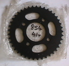 YAMAHA XS250 SE 1980-82 XS500 D 1978-1980 BLACK REAR STEEL SPROCKET JTR854 41