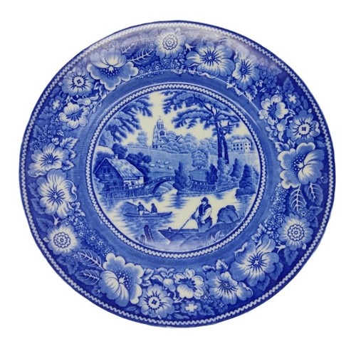 Antique blue willow large - willow,