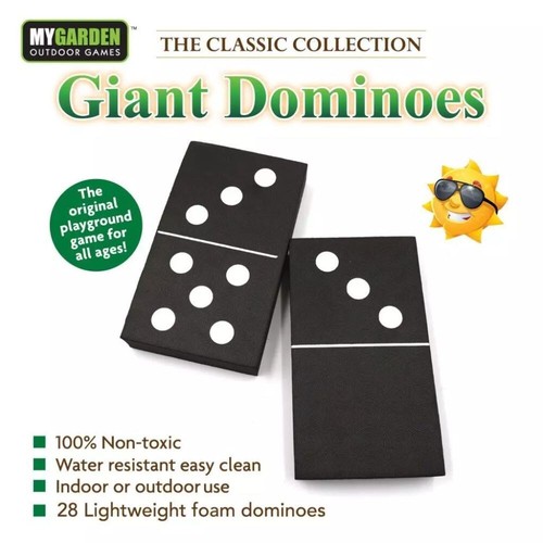 Garden patio giant dominoes - giant,
