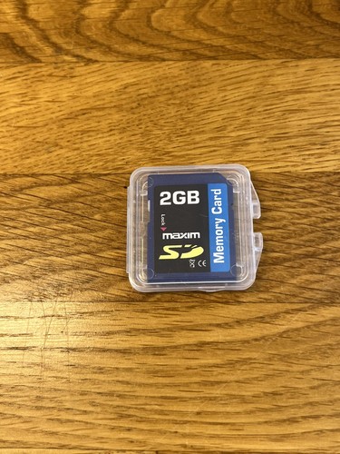 Maxim 2gb memory card - sd,