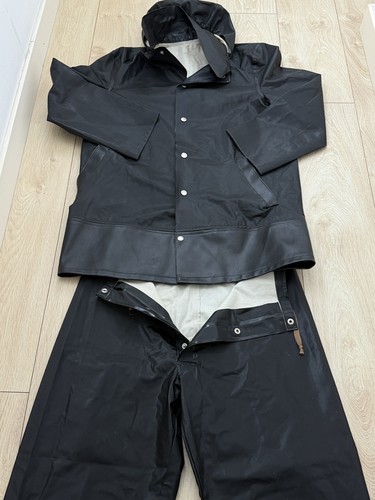 Vintage rubber suit rain - vintage,