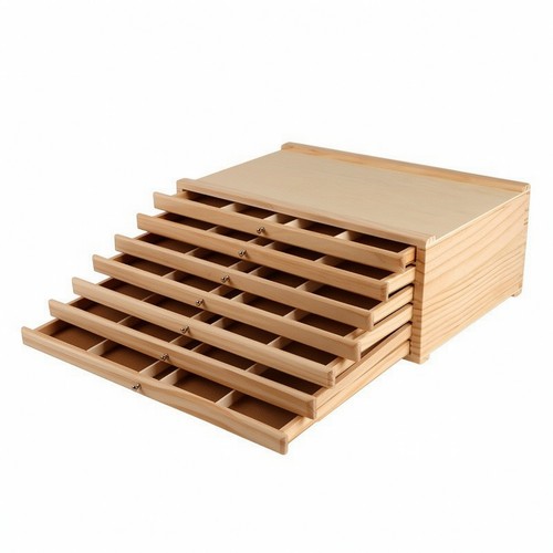 Art supply organizer box - art,