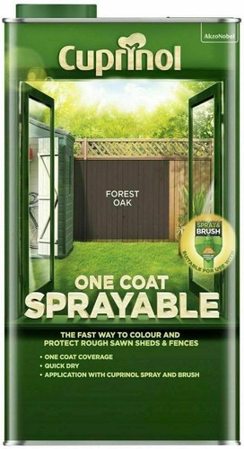 One coat sprayable fence - coat,