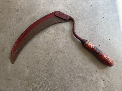Vintage hand sickle scythe - hand, bnt