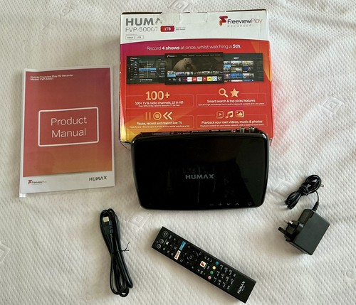 Humax fvp 5000t 1tb freeview - fvp-5000t,