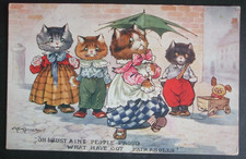 1916 A E KENNEDY Cat Comic