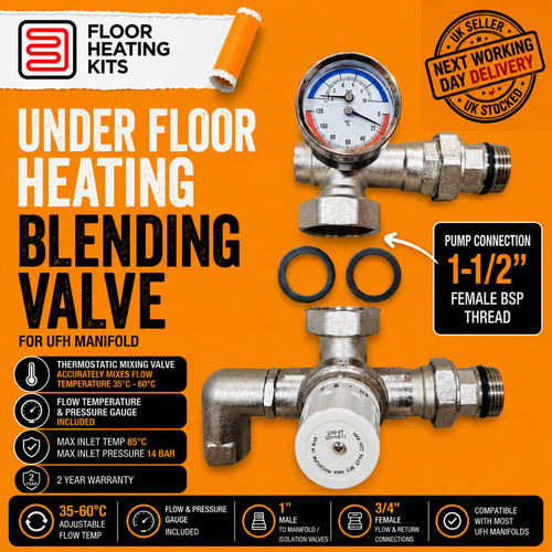 Under floor heating blending - floor,