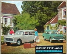 PEUGEOT 404 SALOON & ESTATE