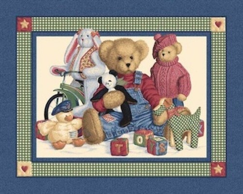Teddy bear and - soft, toys