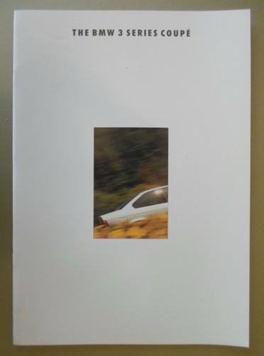 Bmw series coupe - series, range