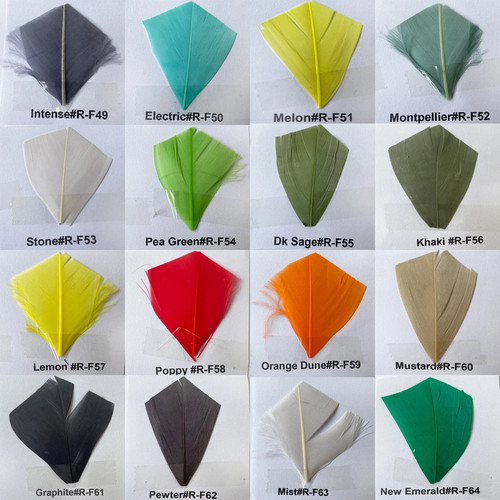 Stripped coque feather - coque,