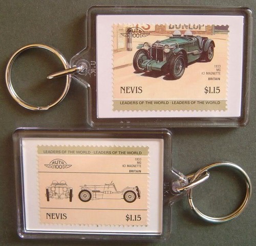 1933 magnette car - magnette, stamp