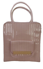 Ted Baker Bag Pink Juju Enamel Pocket Shopper Quilted Large Retro Parent