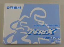 Manual Del Propietario Yamaha AeroX Type YQ50 / YQ50L from 09/2004