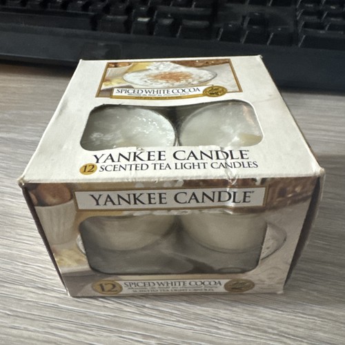 Yankee candle spiced white - yankee,
