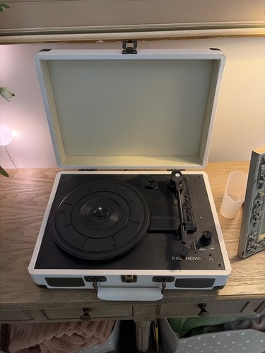 Digitnow white retro record - white,