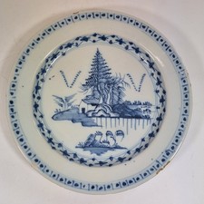 Antique 18thC Delft Blue &