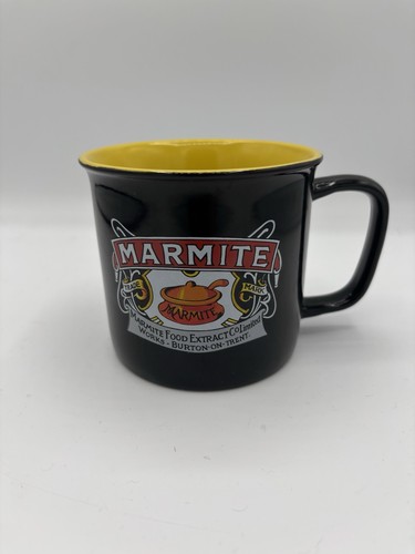 Marmite ceramic mug black - marmite,