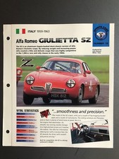 1959 - 1963 Alfa Romeo