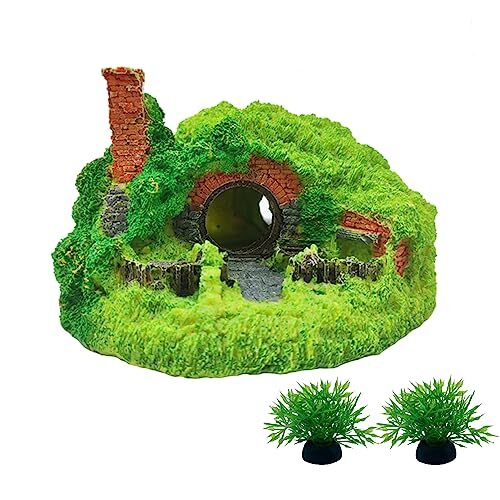 Aquarium decoration hobbit - ,