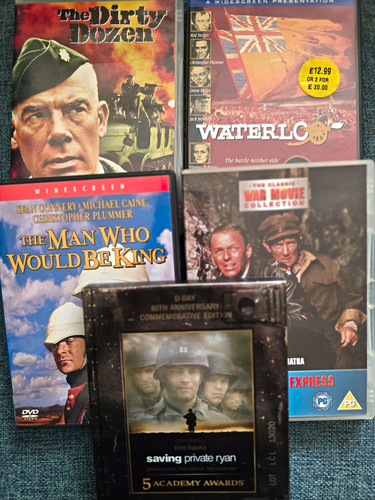 War military movie - dvd, bundle