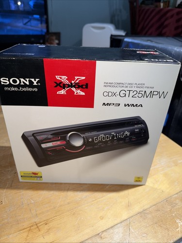 Sony cdx gt25mpw - sony,