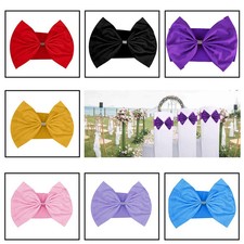 Chair Bow Sashes Spandex with