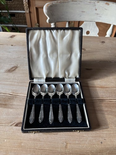 Vintage cased set epns - vintage, of