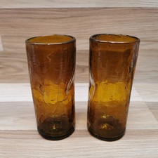 2 x Vintage Blenko?? Hand