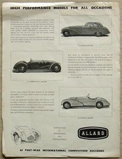 ALLARD P1 J2 K2 Sports Car