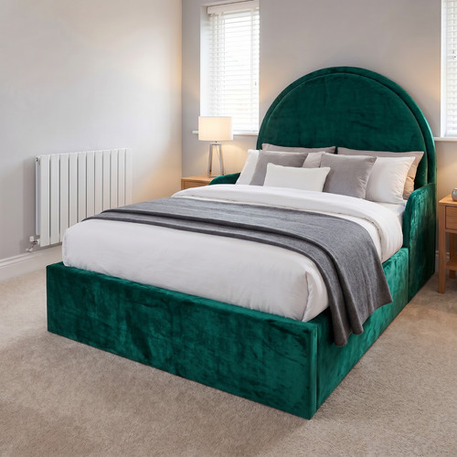 Kids bed emerald - kids, fabric