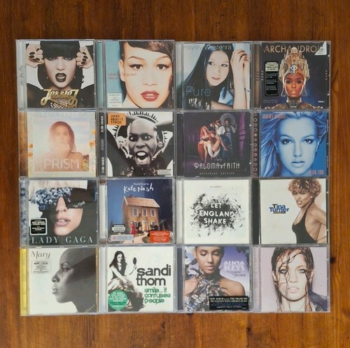 Assorted female artist s - artist, cd's