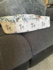 Handmade baby carry cot with