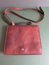 The Bridge rich Chestnut Leather Crossbody/Shoulder Bag Hardly Used 🎄🎁