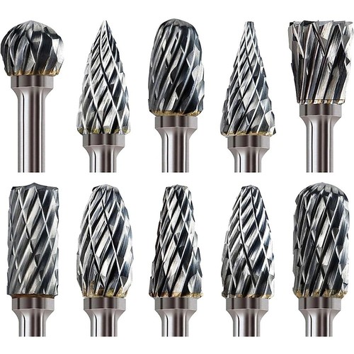 10pcs tungsten carbide burr - 10pcs,