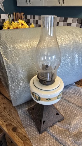 Antique oil lamp - oil, with