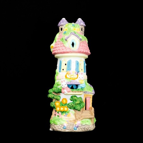Vtg bunny spring town - hi,