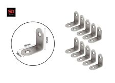 10 pcs Heavy-duty 304 stainless-steel Angle L Shape Brace Bracket -Shelf Support
