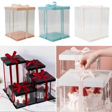 XL Large Clear PVC Gift Boxes