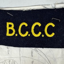 Bristol County ? Cricket Club Yatton Avon 1973 Embroidered Blazer Badge Sample