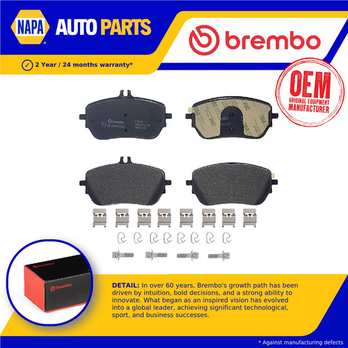 Brake pads set - brake, mercedes