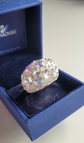 Rare swarovski dome ring size - rare,