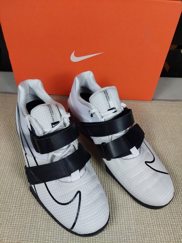 Nike romaleos white black - 4, white/black
