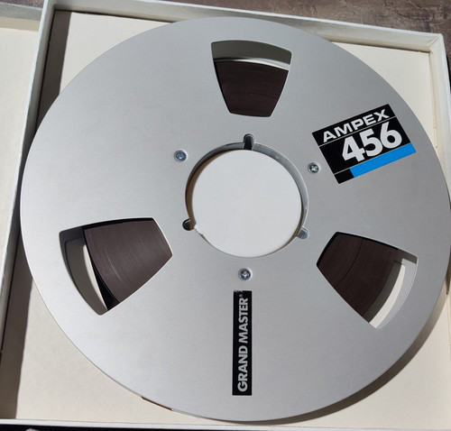 Ampex 456 reel 1 2 - reel, 1/2"