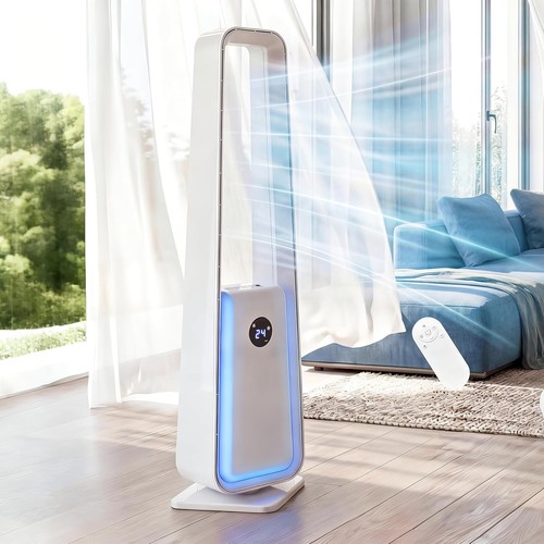 Bladeless tower fan with - tower,