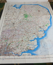 ORIGINAL WW2 RAF map entitled