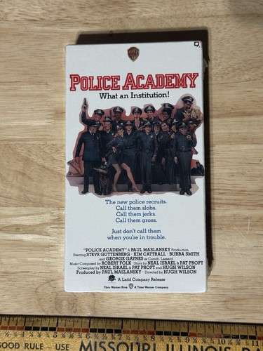 Police academy vhs tape - vhs, new